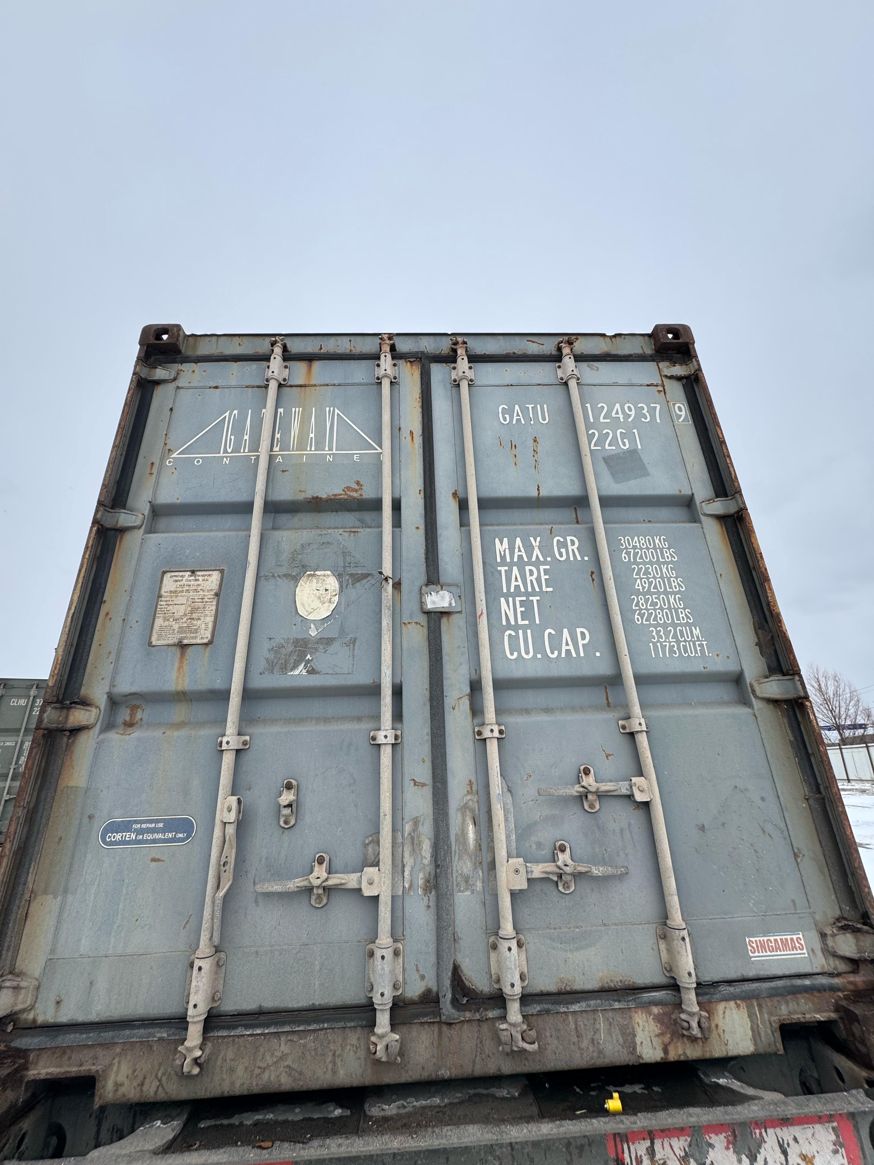 Морской контейнер GATU1249379